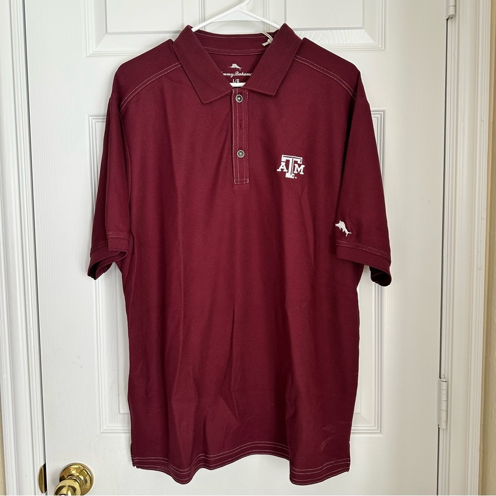 Texas A & M Tommy Bahama polo